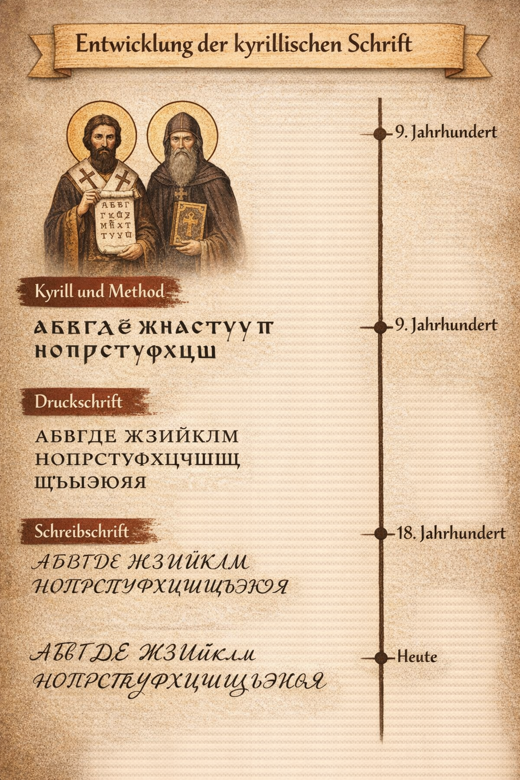 Kyrillisches Alphabet
